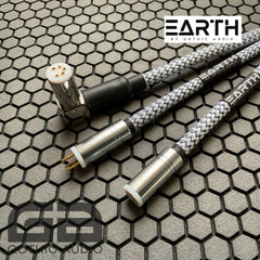 Earth Tonearm Cable Interconnect For Linn/ SME/ Jelco etc. Straight Din to RCA